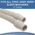 Roscoe Medical Lightweight CPAP Hose, 8 Feet, Flexible Tubing for Resmed, Philips, Fisher & Paykel