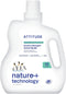 ATTITUDE Liquid Laundry Detergent, 67.6 Fl Oz, EWG Verified, HE Compatible, Vegan, Mountain Fresh, 40 Loads