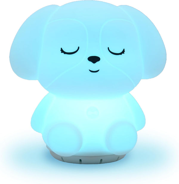 RAINLAX Mindfulness 'Breathing Puppy' | 4-7-8 Guided Visual Meditation Breathing Light | 3