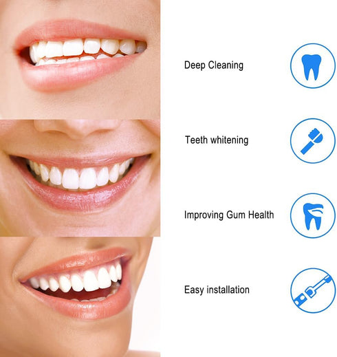 Electric Toothbrush Replacement Heads Refills for Oral B, Precision Clean, Gentle & Effective Cleaning, by DeBizz