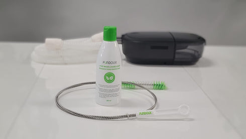 CPAP Cleaning Soap for Hose and Mask, 3 Bottles, Green Tea and Mint Scent