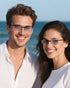 LUFF 4PCS Anti-Blu-Ray Reading Glasses, UV400 Sun Readers with Spring Hinges, 2.0X