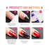 VENALISA 2Pcs Black White Gel Nail Polish Kit, Soak Off UV LED Nail Art Starter Manicure Salon DIY at Home