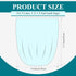 200 Counts Small Garbage Bags, 1.5 Gallon Unscented Trash Bags, Strong Mini Wastebasket Liners