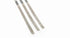 Dental Orthodontic Stainless Steel Polishing Strips, Double Sided Center Gap, 12 Strips per Box