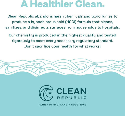 Multi-Purpose Disinfectant - ALL NATURAL Disinfectant Spray - Safe for People, Pets & Plants - Bleach Free and Fragrance Free, Freshens Air & Removes Odors, 1 gallon