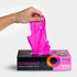 FRAMAR Pink Disposable Gloves, Latex Free Nitrile Gloves Small, 100 Pack for Esthetician Supplies