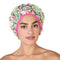 Reusable Shower Cap & Bath Cap, Oversized Waterproof Shower Caps for All Hair Lengths