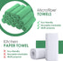 Pack 100) 12 12 Inches, Avalon Towels Microfiber Cleaning Cloths (Value of - Size x Highly Absorbent Cleaning Rags