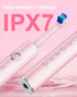 MCUDKIK 8 (2 5 2-Minute Rotating Electric Toothbrush for Adults, Brush Heads Types) & Travel Case, Cleaning Modes