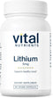 Vital Nutrients Lithium Orotate, Vegan Lithium Supplements for Memory & Behavioral Health, 5mg, 90 Capsules