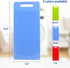 MZD 50cm Long Plastic Rectangle Washboard for Washing Clothes (Red)