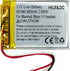 DC 3.7V 800mAh 603040 Rechargeable Lithium-ion Battery for Marshall Bluetooth Headphones