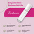 Bulgarian Rose Perfume Roll-On with Natural Rose Oil, Alcohol-Free Unisex Aromatic Fragrance, 9ml
