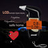 GREENWON Battery Powered Breathalyzer Keychain Digital Alcohol Tester with LCD Display