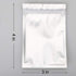 100pcs 3"X 4" Smell Proof Resealable Mylar Bags Front Matte Clear Back Matte Black Food Storage Pouch