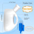 OOCOME Portable Urinals for Men, Spill Proof Reusable Male Pee Bottle, 2000 ml with 47.2" Long Tube and Lid