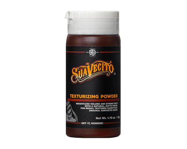Suavecito Texturizing & Volumizing Hair Styling Powder - 1.75 oz, Strong Hold, Shine Free Matte Finish