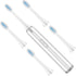 Ipetboom Waterproof Sonic Electric Toothbrush for Adults with Soft Bristles 5 Brush Heads