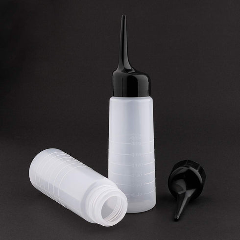Yebeauty Hair Color Applicator Bottle, 2 Pack Squeeze Bottle 150ml/5 Ounce with Angled Tip