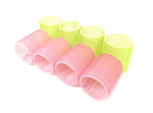 Self Hair Grip Curlers Rollers - Pro Salon Hairdressing (Jumbo)