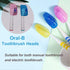 V-TOP 20 Pack Travel Toothbrush Head Covers, Portable Toothbrush Pod Caps for Home and Outdoor Use