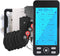 Tens Unit Machine Pulse Massager for Pain Relief, Rechargeable Muscle Stimulator Device with 24 Massage Modes, 10 Pads