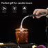 ARECTECH Candle Electric Lighter, Rechargeable USB Arc Windproof Plasma for Cooking BBQs Birthday Gift