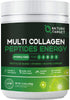 NATURE TARGET Multi-Collagen-Peptides-Powder, Hydrolyzed Collagen with Energy Blend & Multivitamins, 35 Servings
