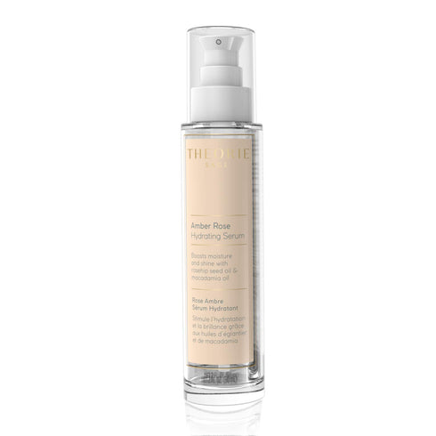 Theorie Amber Rose Hydrating Hair Serum, Boosts Moisture and Shine, 60mL Spray Bottle