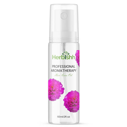 Herbishh Essential Care Flower Hair Oil, Organic Formula for Dry Damaged Hair, Premium Quality, Lasting Fragrance