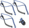 LALASTAR Airfit P10 Headgear Replacement, Latest Version CPAP Headgear Compatible with AirFit P10,