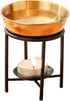 Qsvbeeqj Essential Oil Diffuser Oil Burning Stand with Stainless Steel Bowl Oil Diffuser