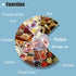 20 PCS 2oz Plastic Empty Jars with Lids (White), Wide-Mouth Refillable Storage Containers for Cosmetics, Candy, Beads,