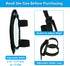 Universal Cuff Adaptive Utensil Holder for Elderly Adults, 3 PCS Eating Handicap Utensils Feeding Therapy Tools for