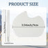 Syhood 40 1/4 Inch Pcs Metatarsal Pad Men Women Thick Ball of Foot Pain Relief Cushions Thick Metatarsal Felt Pads