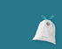 Brabantia PerfectFit Trash Bags, Size W/1.3 Gal, Thick Plastic Liners with Drawstring Handles, 40 Bags