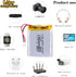 Liter Energy 3.7V Lipo Battery 1000mAh Rechargeable Lithium Polymer with JST Connector (603443)