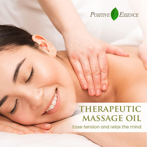 Relaxing Coconut Massage Oil, Made with Jojoba Oil, Sweet Almond Oil, Vitamin E and Extra Virgin Coconut Oil, Relaxing