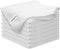 Microfiber Cleaning Cloth 8PK, High Absorbent, Lint-Free, Scratch-Free, 12"x12" Multi-Purpose Drying Towels for Home