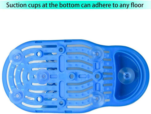 LUITON 2 Pack Foot Scrubber Massager, Shower Spa Cleaner Brush for Exfoliating Foot