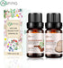 Sandalwood & Hinoki Essential Oils - 100% Pure Organic Natural Plant Oils for Diffuser, Spa, Massage, Yoga, 2x10ML