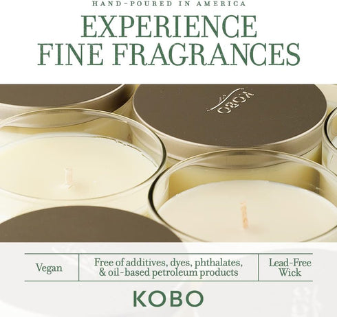 KOBO Wild Tomato Vine Candle, 9 oz | Plantable Box Collection | 100% Pure Soy Wax | Hand-Poured in USA