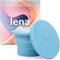 Lena Menstrual Cup Sterilizer Case, Compact, Collapsible Silicone Container for Cleaning Period