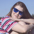PURPLE CANYON Blue Color Therapy Glasses for Chakra Healing, Chromotherapy, and Mood Enhancement