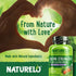 NATURELO Calcium Supplement for Bone Strength with 600mg Calcium, Vitamin D3, K2, C, Magnesium, Zinc - 120 Vegetarian