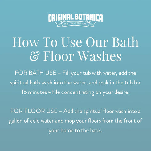 Original Botanica Big Al Bath and Floor Wash, 16oz - Spiritual Cleansing, Negative Energy Protection, Herb Purification