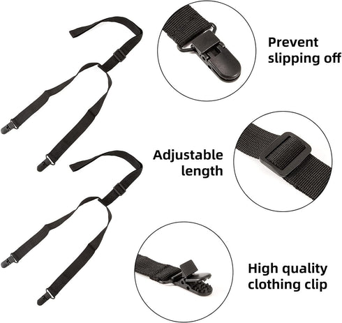 LJHYSD 2pcs 27-41 Inches Clip and Pull Dressing Aid,Dressing Stick for Elderly,Handicap Accessories for Daily