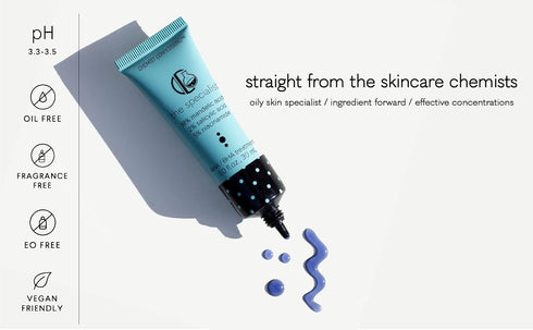 The Specialist Blackhead Exfoliation Scrub & Mask by Chemist Confessions - 1 Fl oz, 18% Mandelic Acid, 2% Salicylic