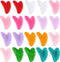 Ubamdom 20 Pcs Gua Sha Facial Tool Resin Gua Sha Massage Tool Heart